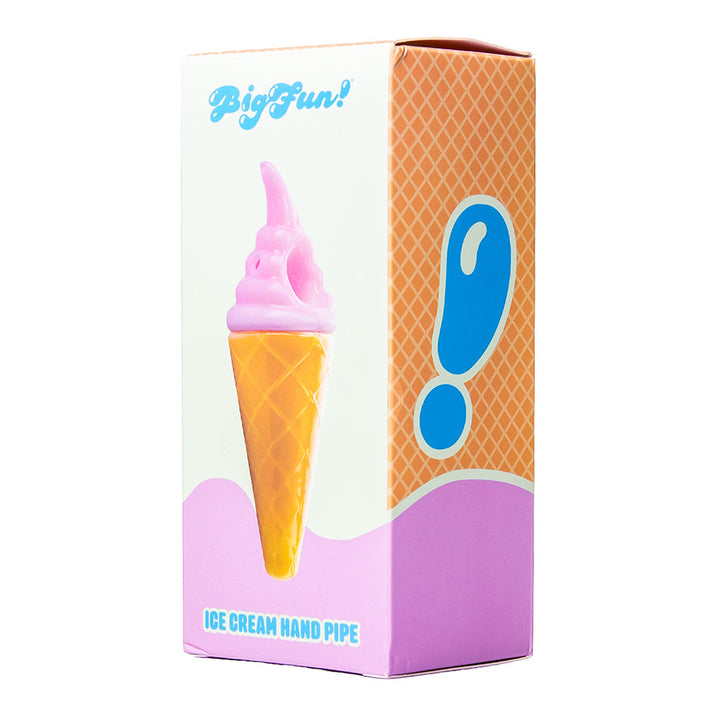 4.5 Inch Ice Cream Cone Glass Pipe