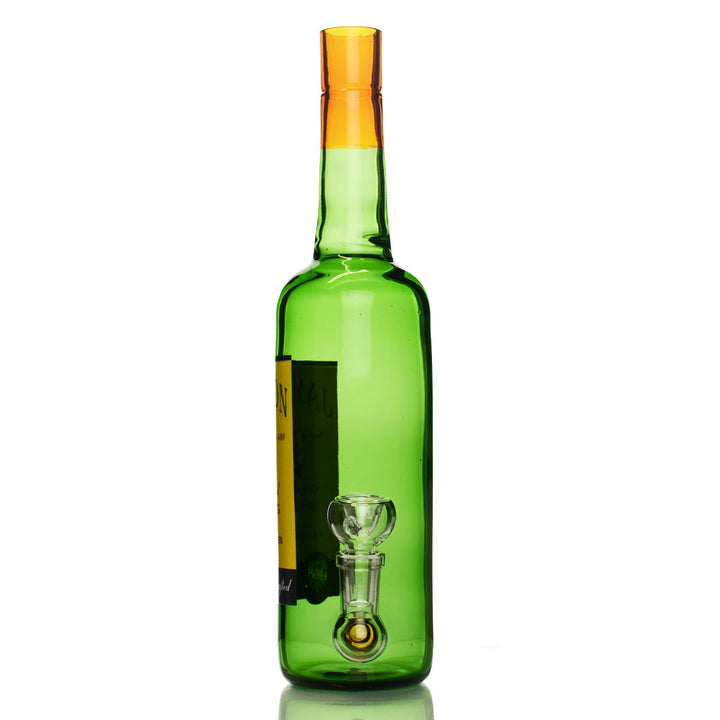 12in Liquor Bottle Water Pipe with 14mm Bowl