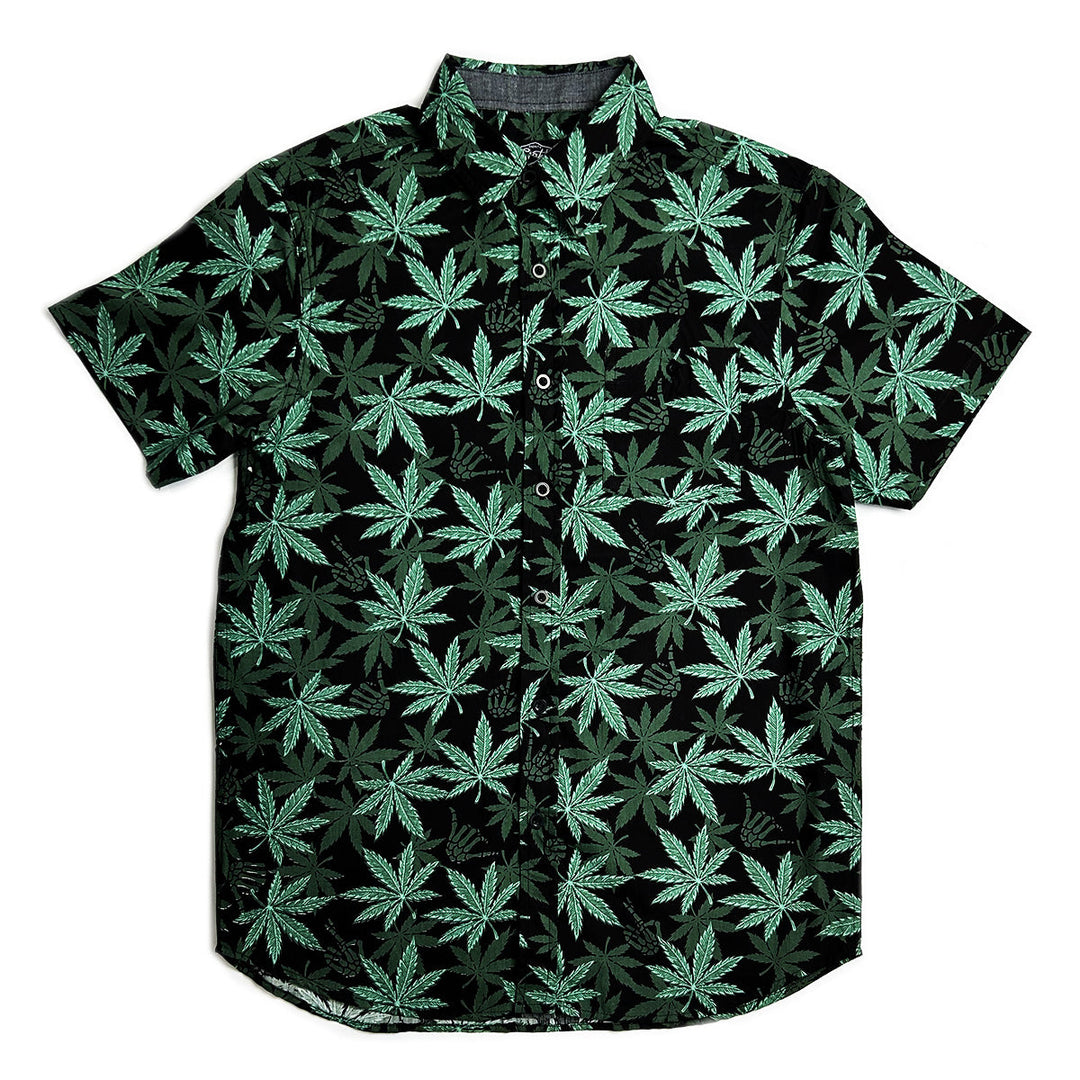 MLeaf Black Short Sleeve Shirt 6-Pack