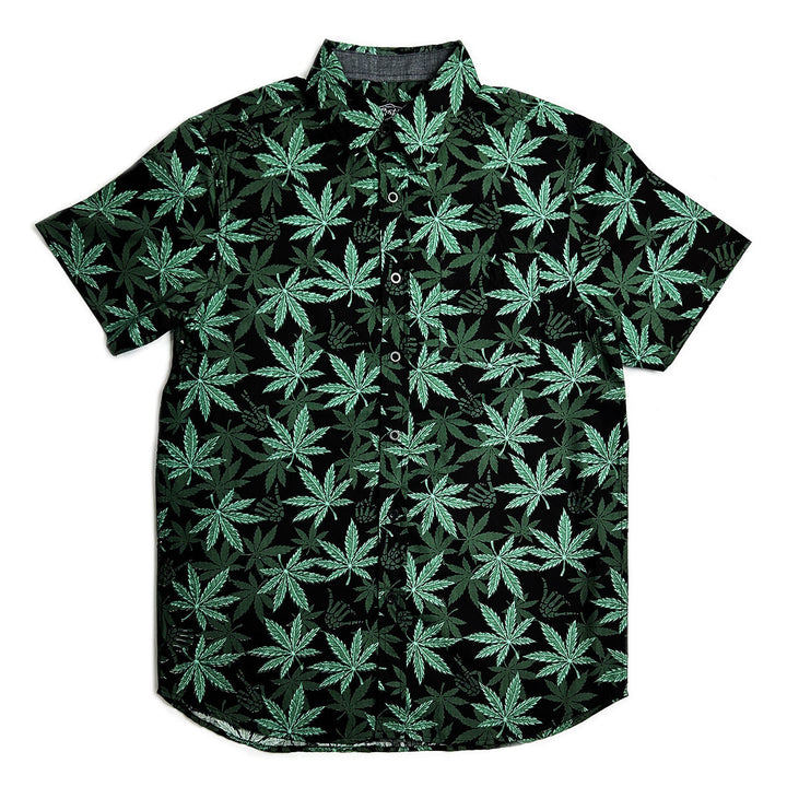 MLeaf Black Short Sleeve Shirt 6-Pack
