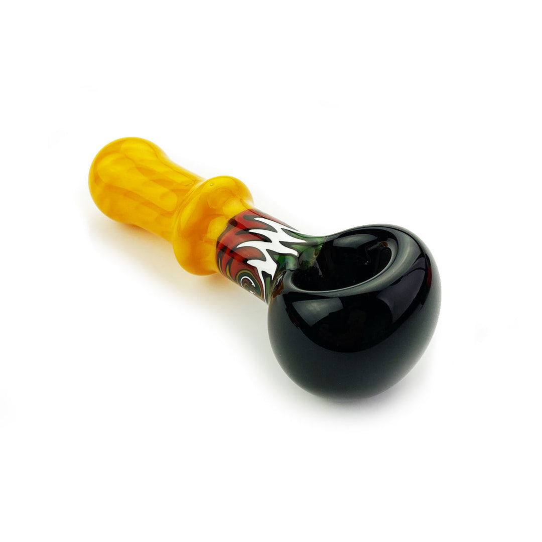 4.5 Inch Reversal Design Glass Hand Pipe