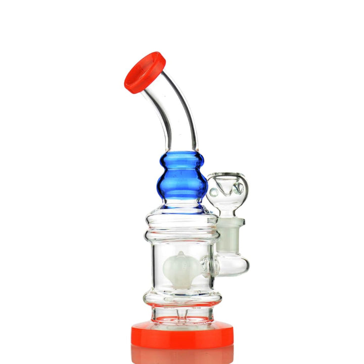 7’ Bong With Dome Shower And 14mm Male Bowl