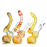 7" Fancy Zig Zag Bubbler with 14mm Male Bowl - Grams