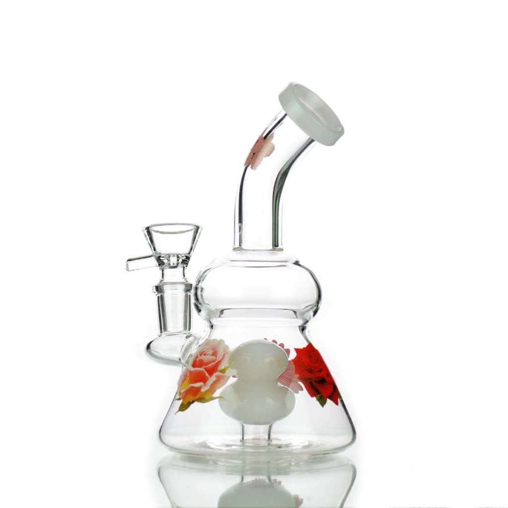 7’ Flower Water Pipe With 14mm Male Bowl