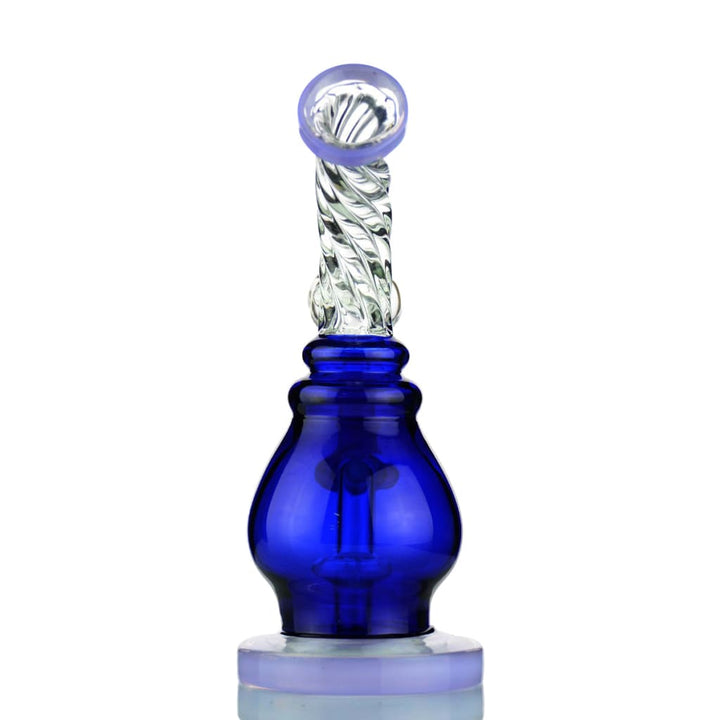 7" Water Pipe With Twisting Neck And Round Shower,14mm Male Bowl