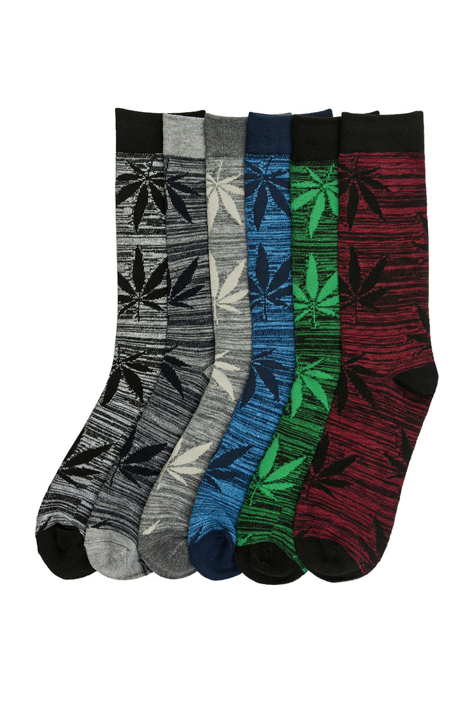 Men's Comfort Crew Socks - Dozen Pack