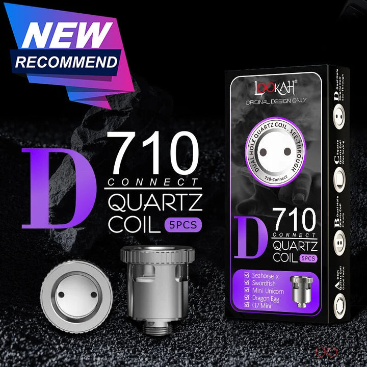 Lookah 710 Quartz Atomizer Coils 5-Pack