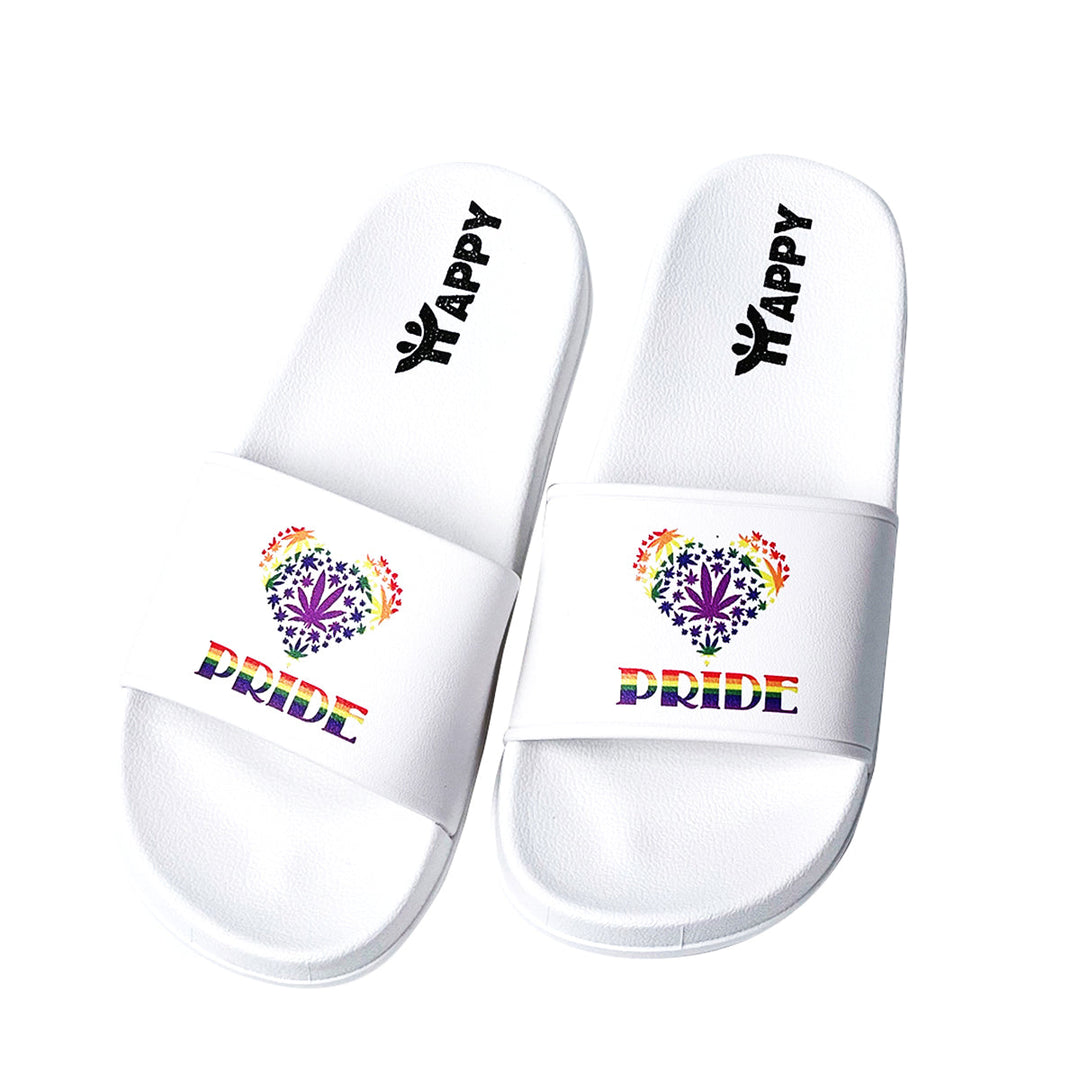 Rainbow Slide Sandals - 4-Pack Assorted Sizes