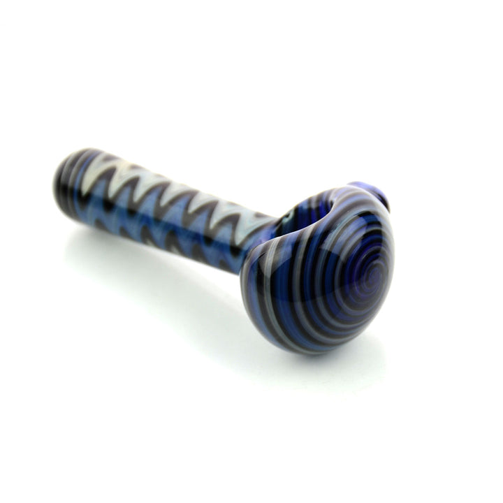 4-Inch Wig Wag Glass Spoon Pipe
