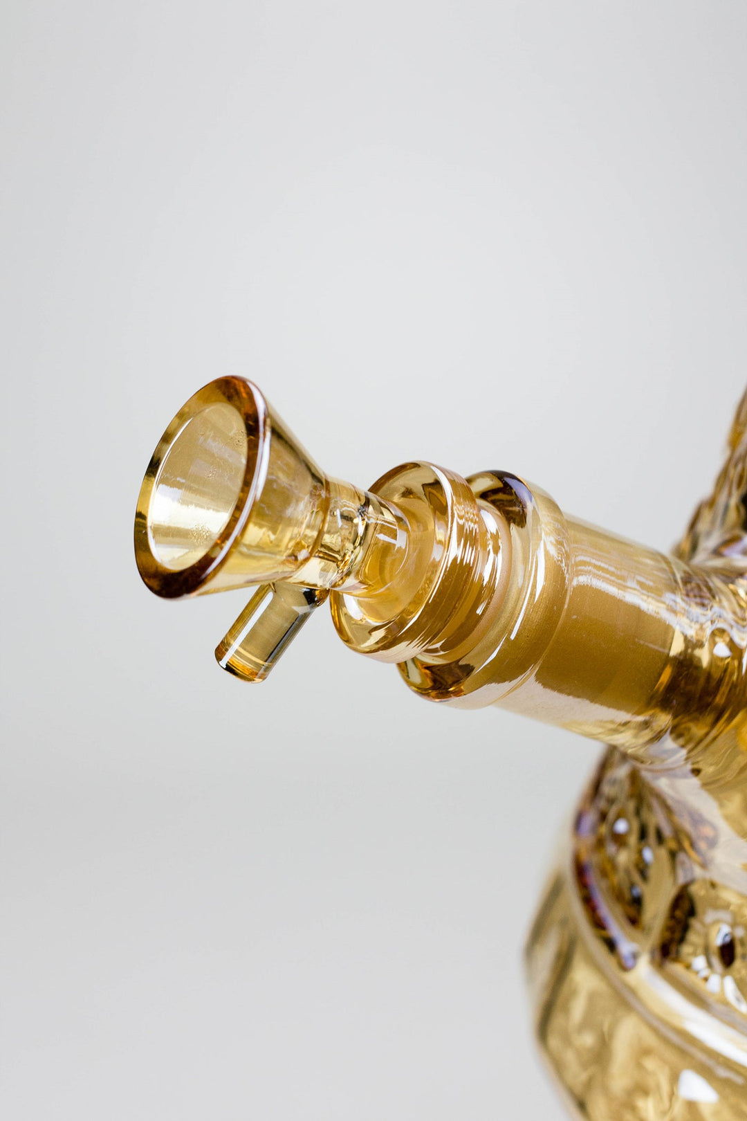 14" Infyniti embossed diamond beaker 7 mm glass water pipes_9