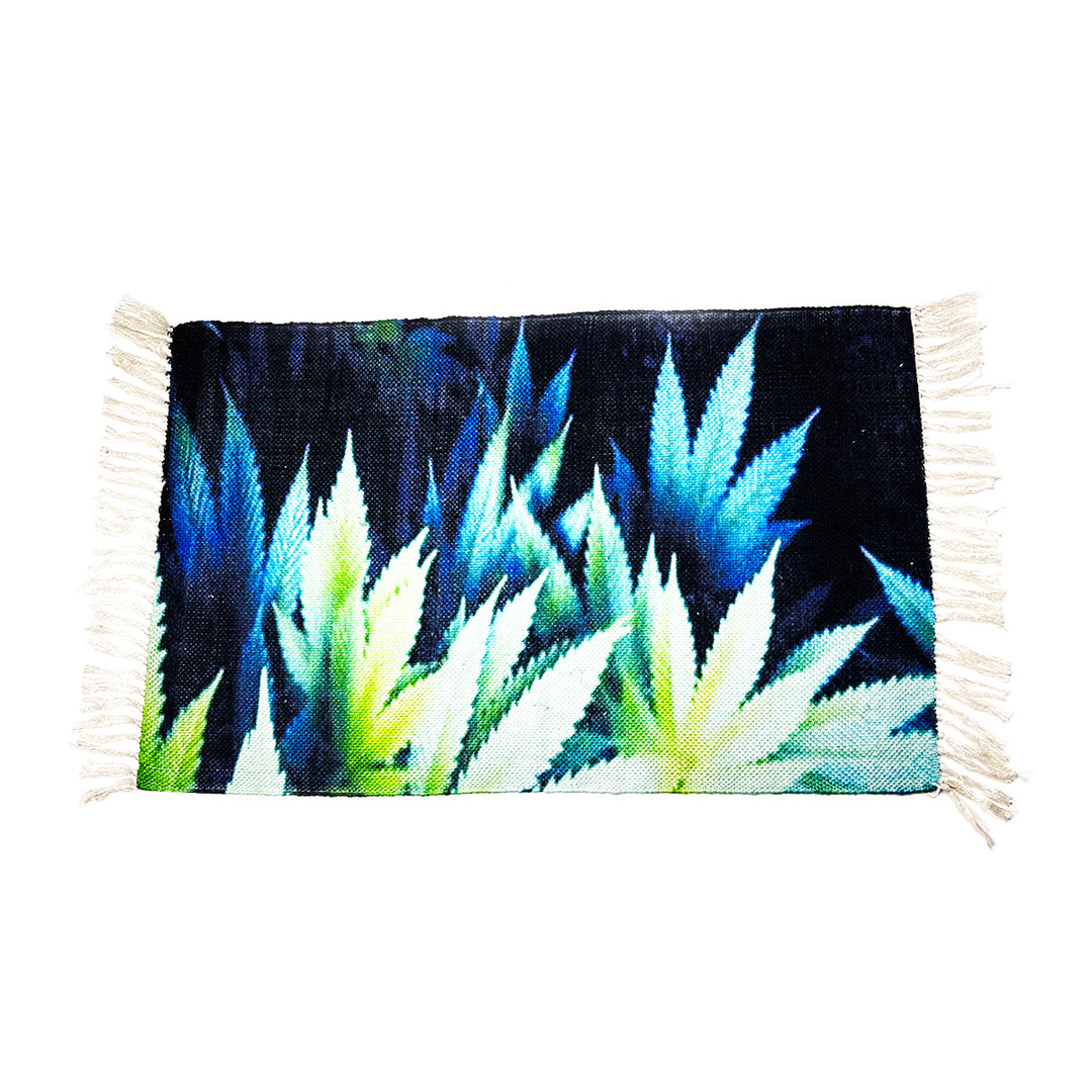 Decorative Leaf Design Doormat - 2ft x 3ft