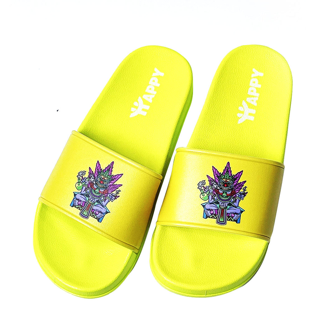 Aztec Pattern Slide Sandals Multi-Pack