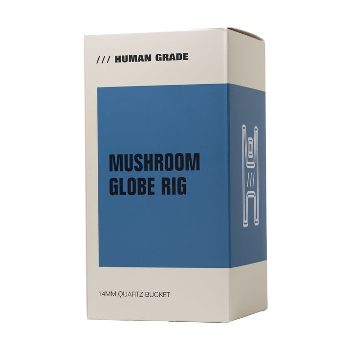 Mushroom Globe Dab Rig with 14mm Quartz Banger