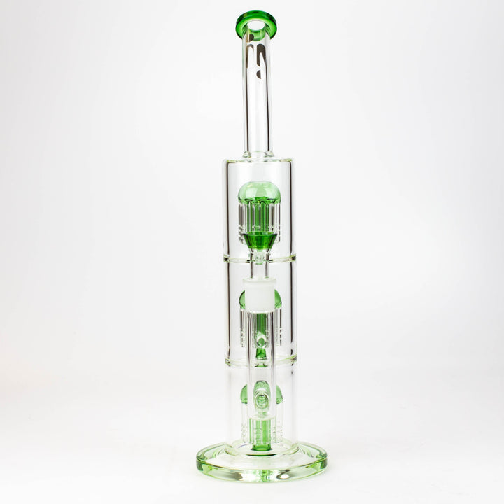 16" Infyniti Triple tree arms percolator glass Water Pipes-Gr_2