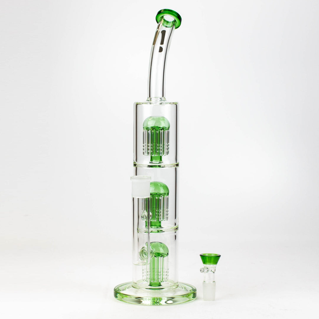 16" Infyniti Triple tree arms percolator glass Water Pipes-Gr_7