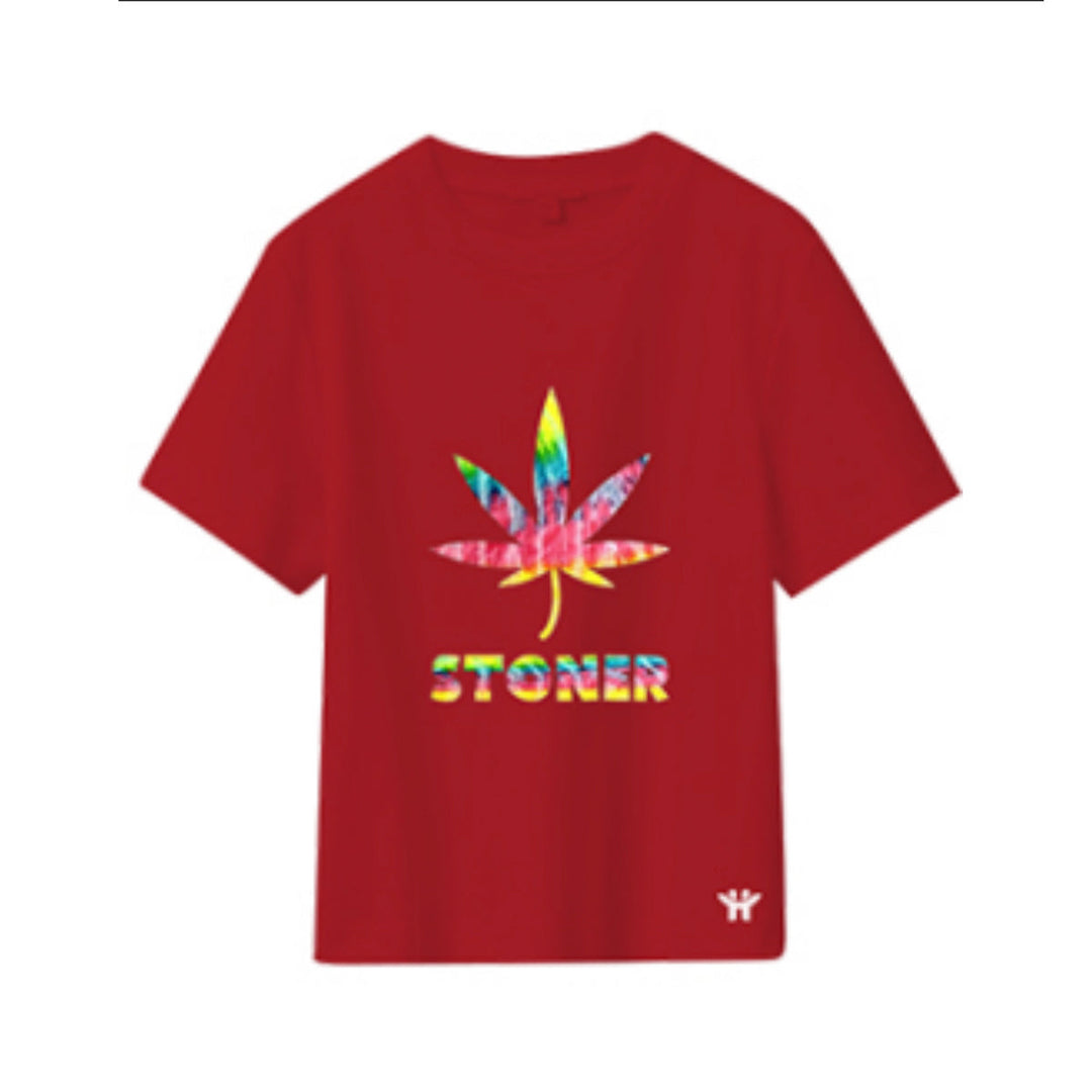 Red Polyester Short Sleeve Tee - 6 Pack Assorted Sizes