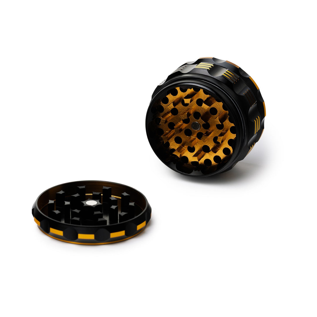 Human Grade 2.5 Inch 4-Piece Dry Herb Grinder