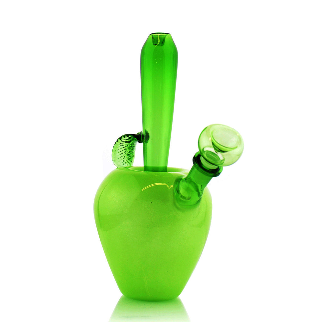 Compact Apple Glass Water Pipe with 14mm Bowl