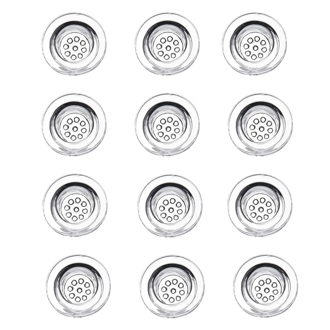 12-Pack Glass Mesh Bowls for Silicone Hand Pipes