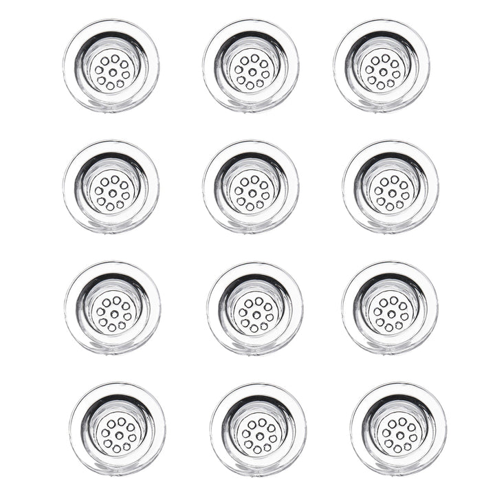 12-Pack Glass Mesh Bowls for Silicone Hand Pipes