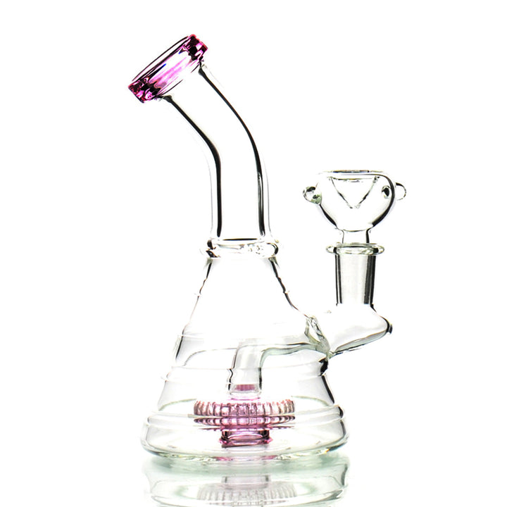 6 Inch Conical Bong with Round Perc