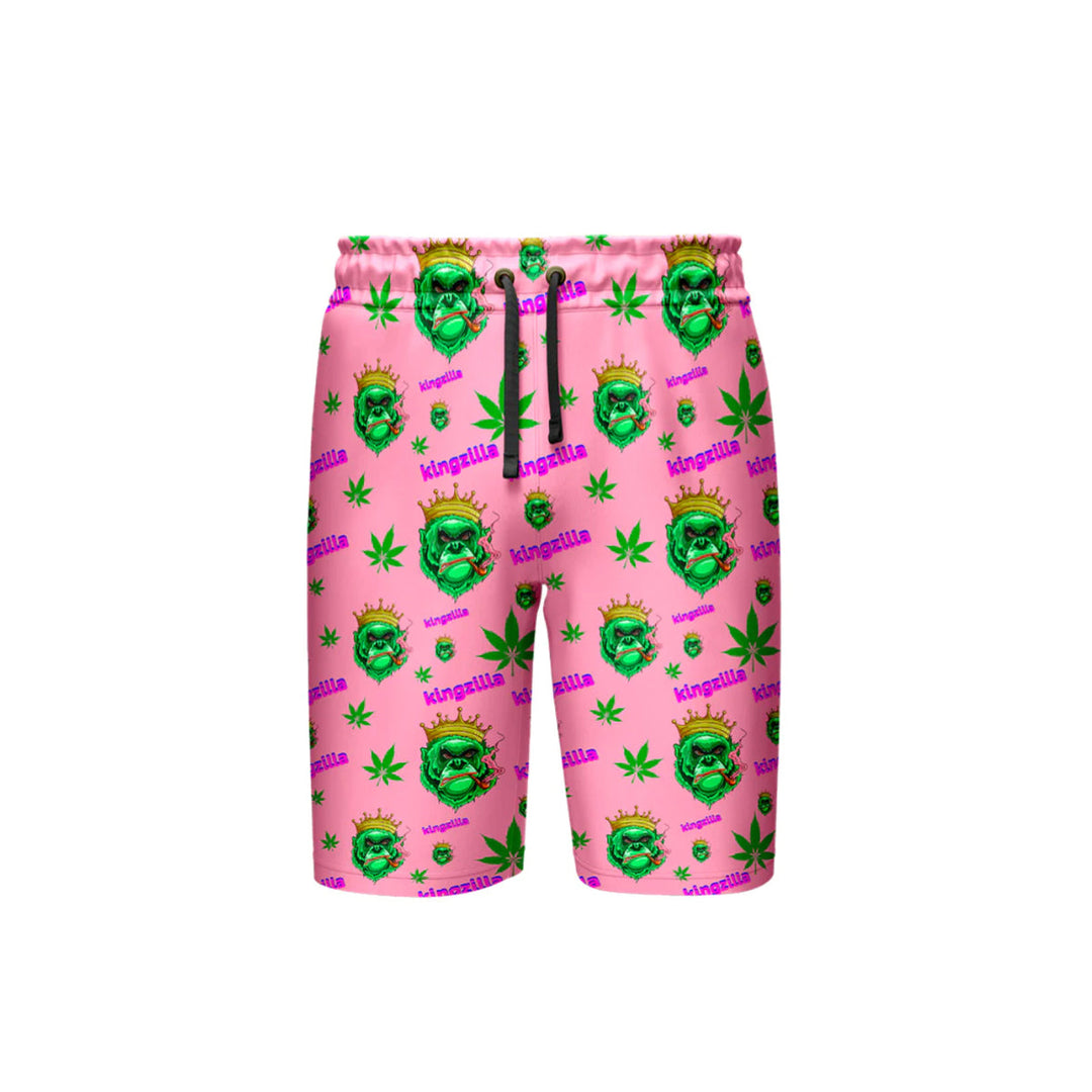Kingzilla Pink Leaf Shorts - Complete 5-Size Pack