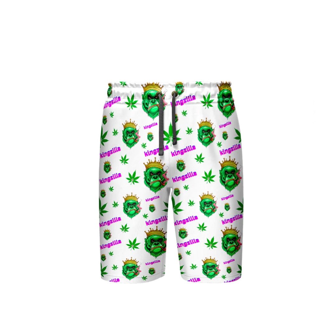 Kingzilla White Leaf Shorts - 5 Size Set