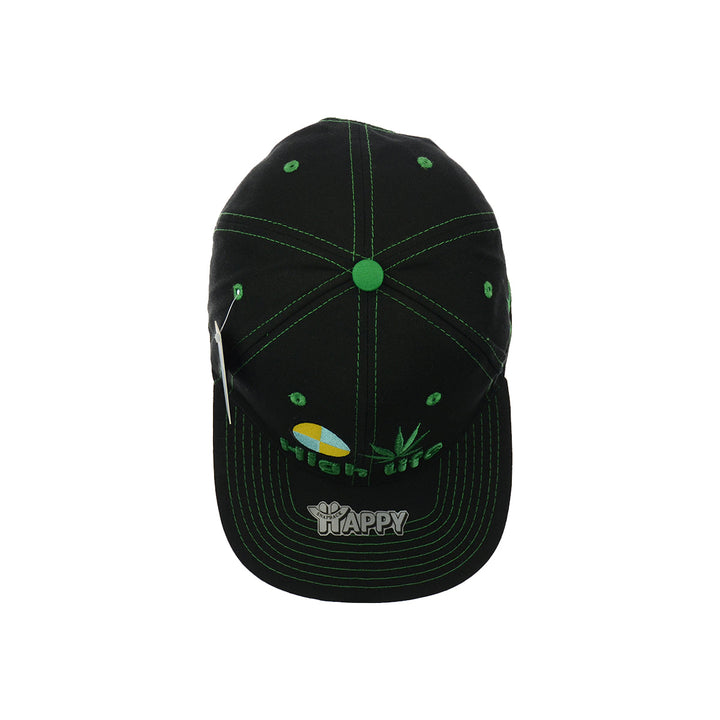 Embroidered High Life Adjustable Snapback