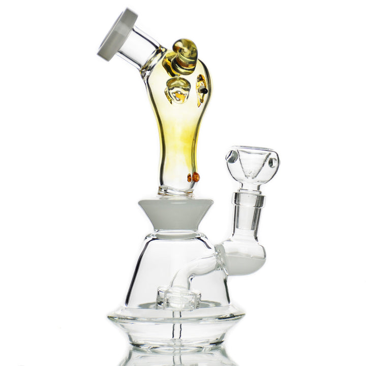 8 Inch Fume Glass Bull Head Water Pipe