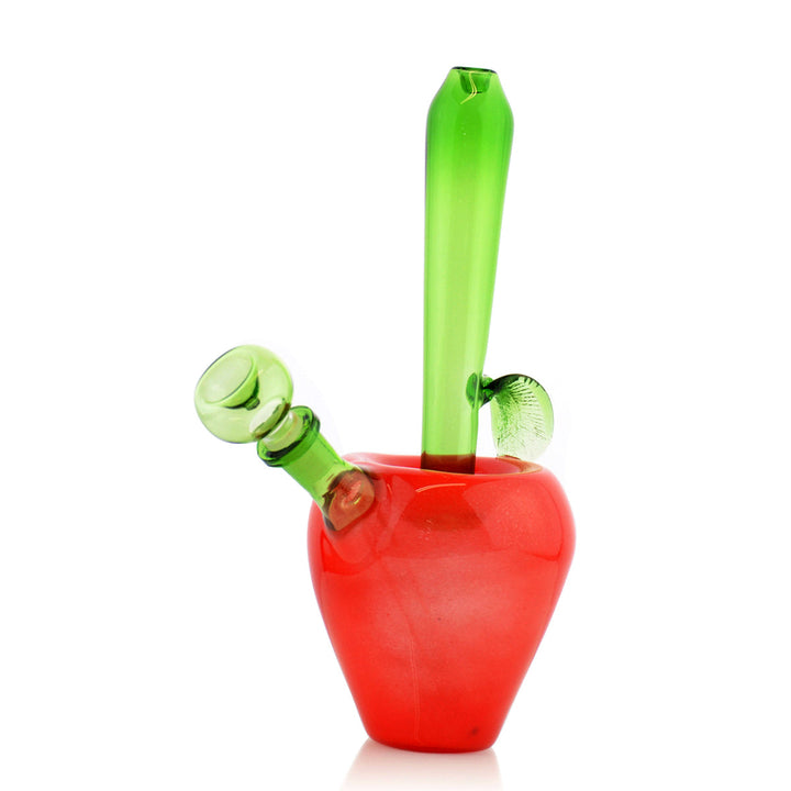 Compact Apple Glass Water Pipe with 14mm Bowl