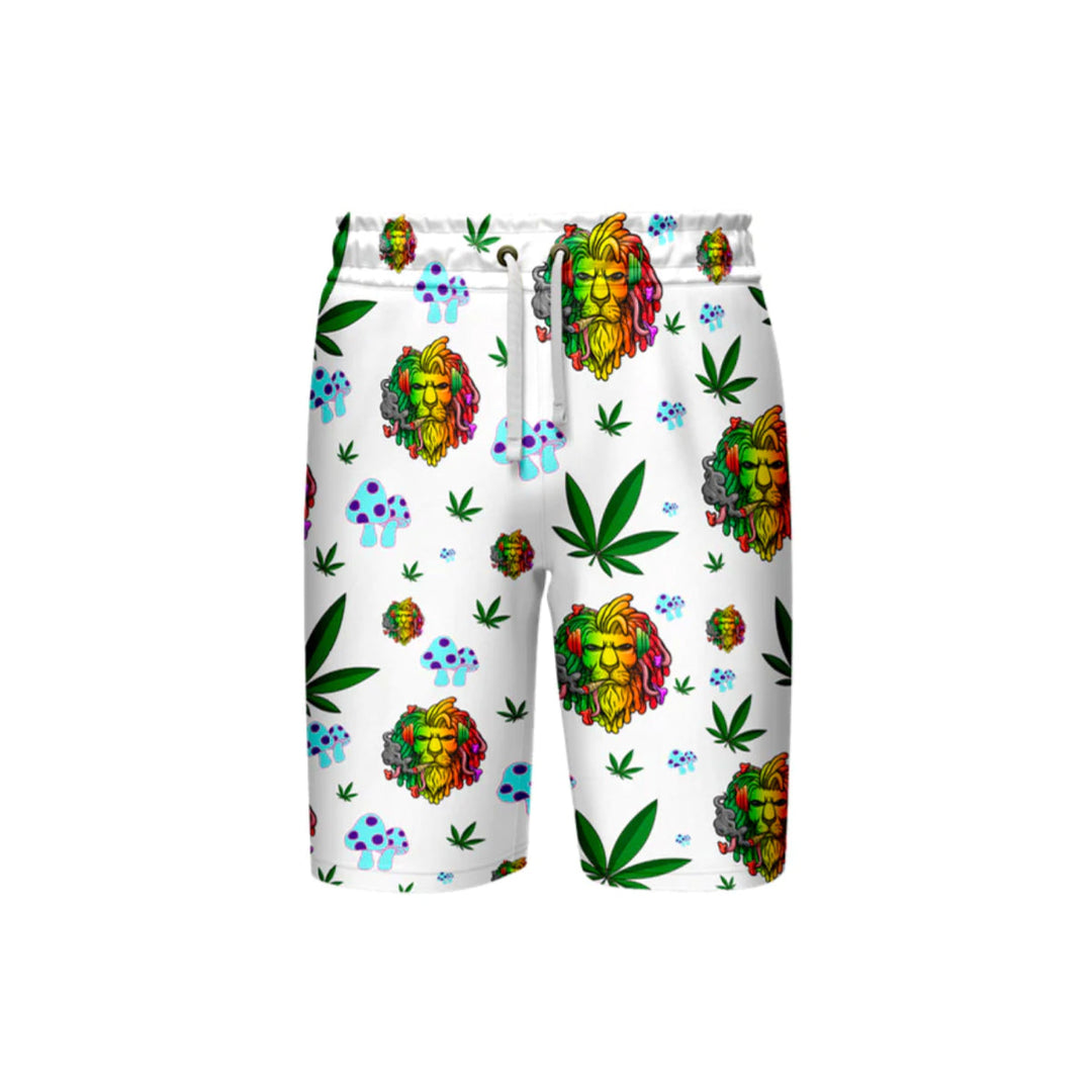 Daring Lion Graphic Shorts - 5-Size Pack