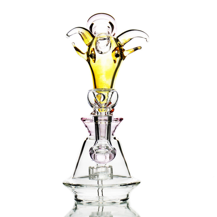 8 Inch Fume Glass Bull Head Water Pipe