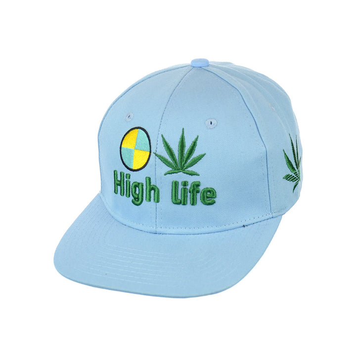 Embroidered High Life Adjustable Snapback