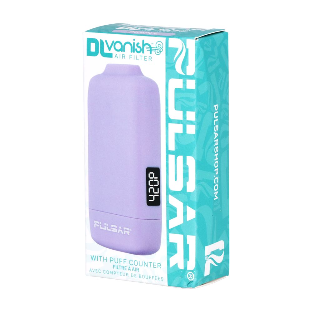 Discreet Personal Air Filter with Puff Counter