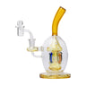 Mushroom Globe Dab Rig with 14mm Quartz Banger