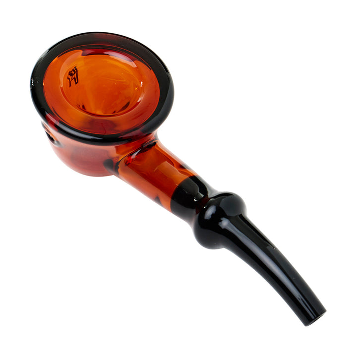 Fleur Two-Tone Glass Hand Pipe 4.5 Inch