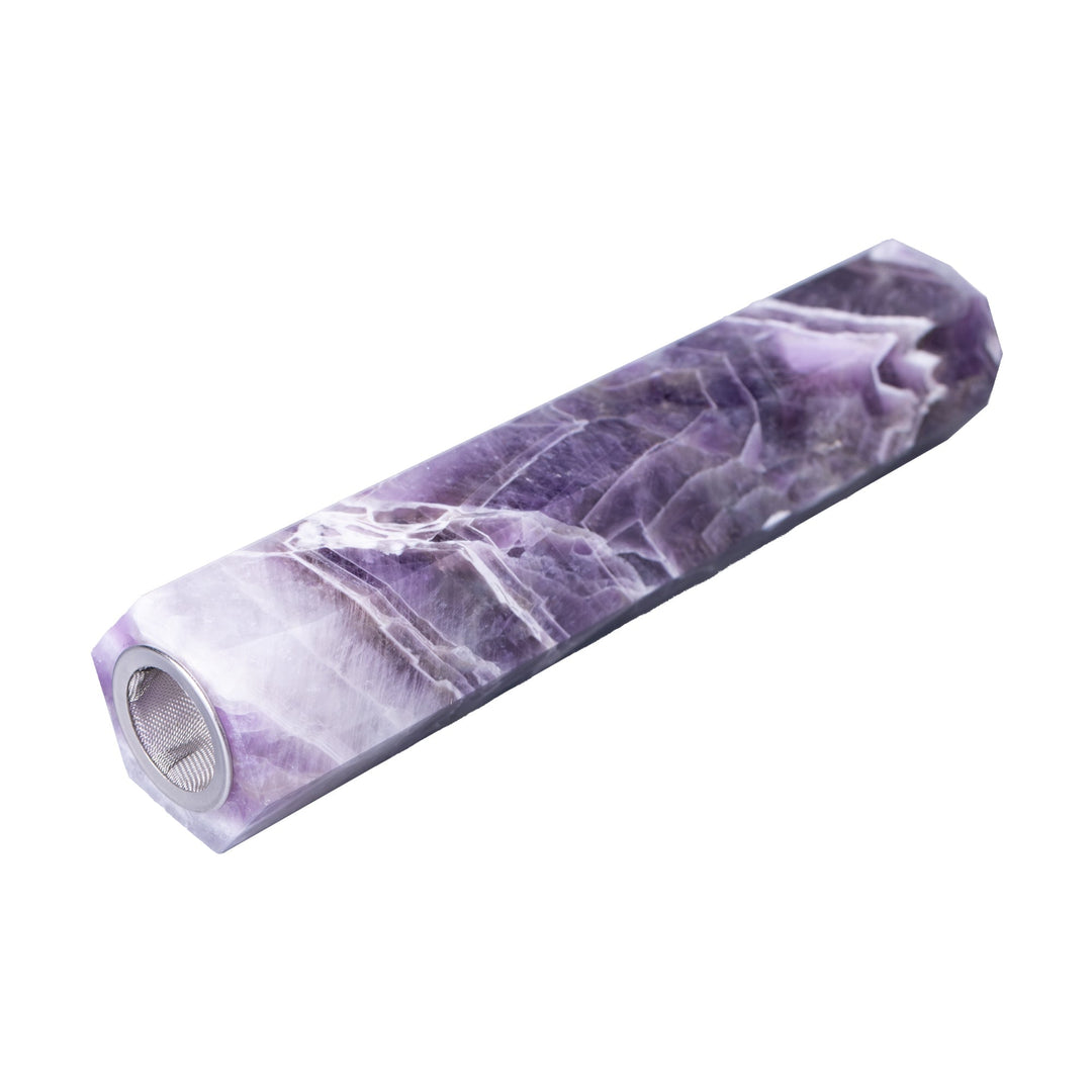 Natural Crystal Dry Herb One Hitter Pipe