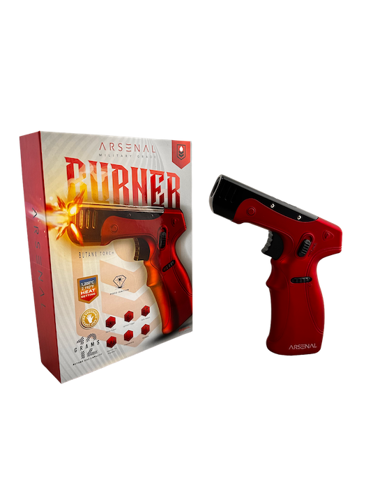 Compact Handgun Style Butane Torch Lighter