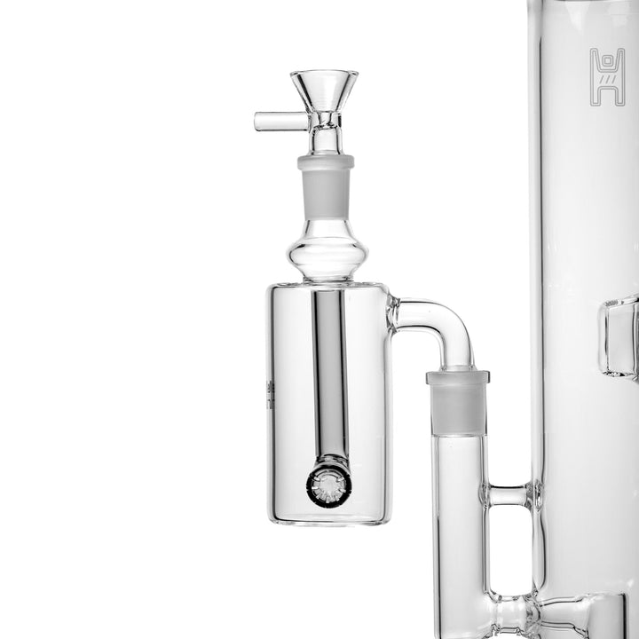 DK Barrel Glass Ash Catcher - 14mm Joint
