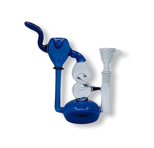 8 Inch Recycler Water Pipe for Smooth Hits