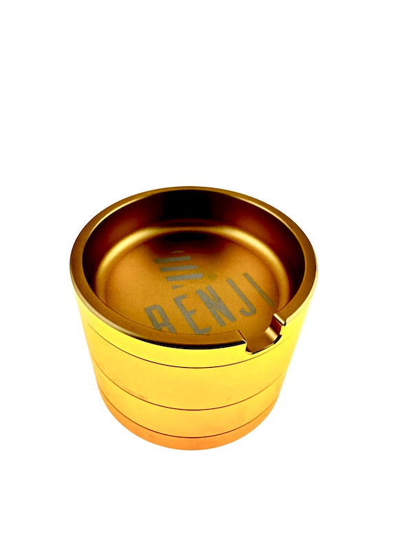 Benji XL 4-Inch Grinder with Integrated Ashtray