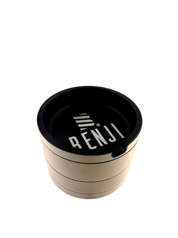 Benji XL 4-Inch Grinder with Integrated Ashtray