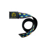 Unisex Adjustable Belt - Tie-Dye Inspired Leaf Design