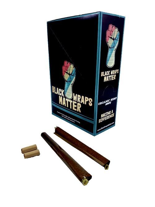 Black Blunt Wraps for Consistent Rolls