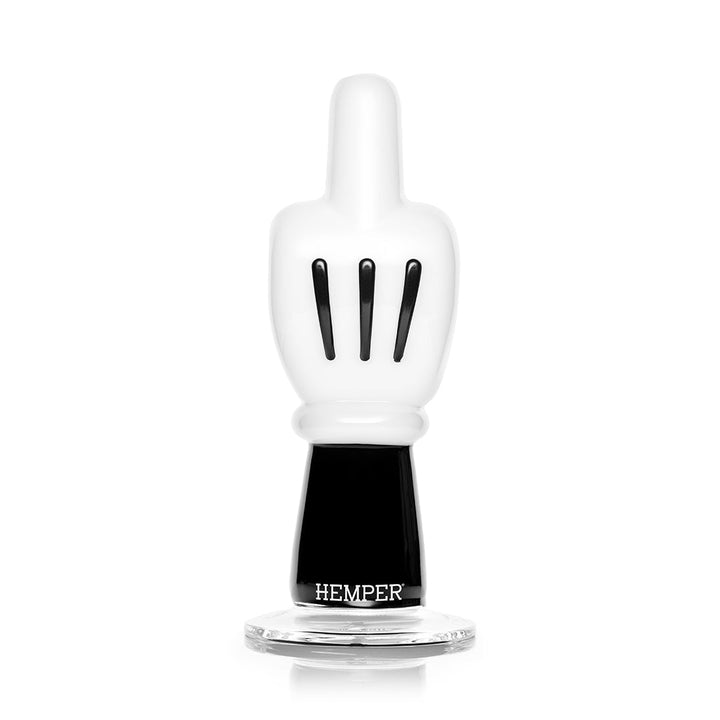 Hemper Cartoon Hand Glass Water Pipe