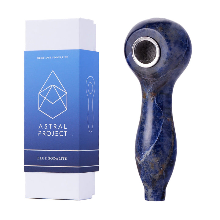 Authentic Gemstone Spoon Pipes