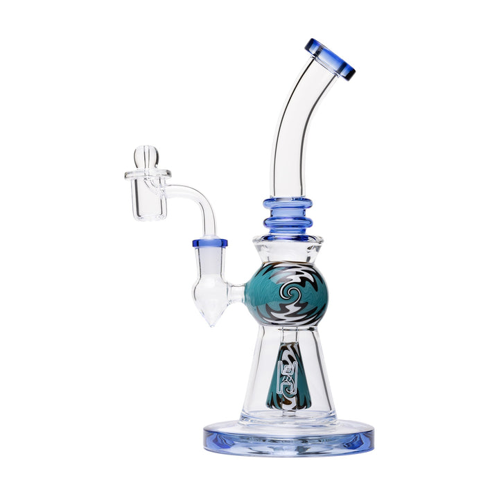 10-Inch Mini Gumball Borosilicate Dab Rig