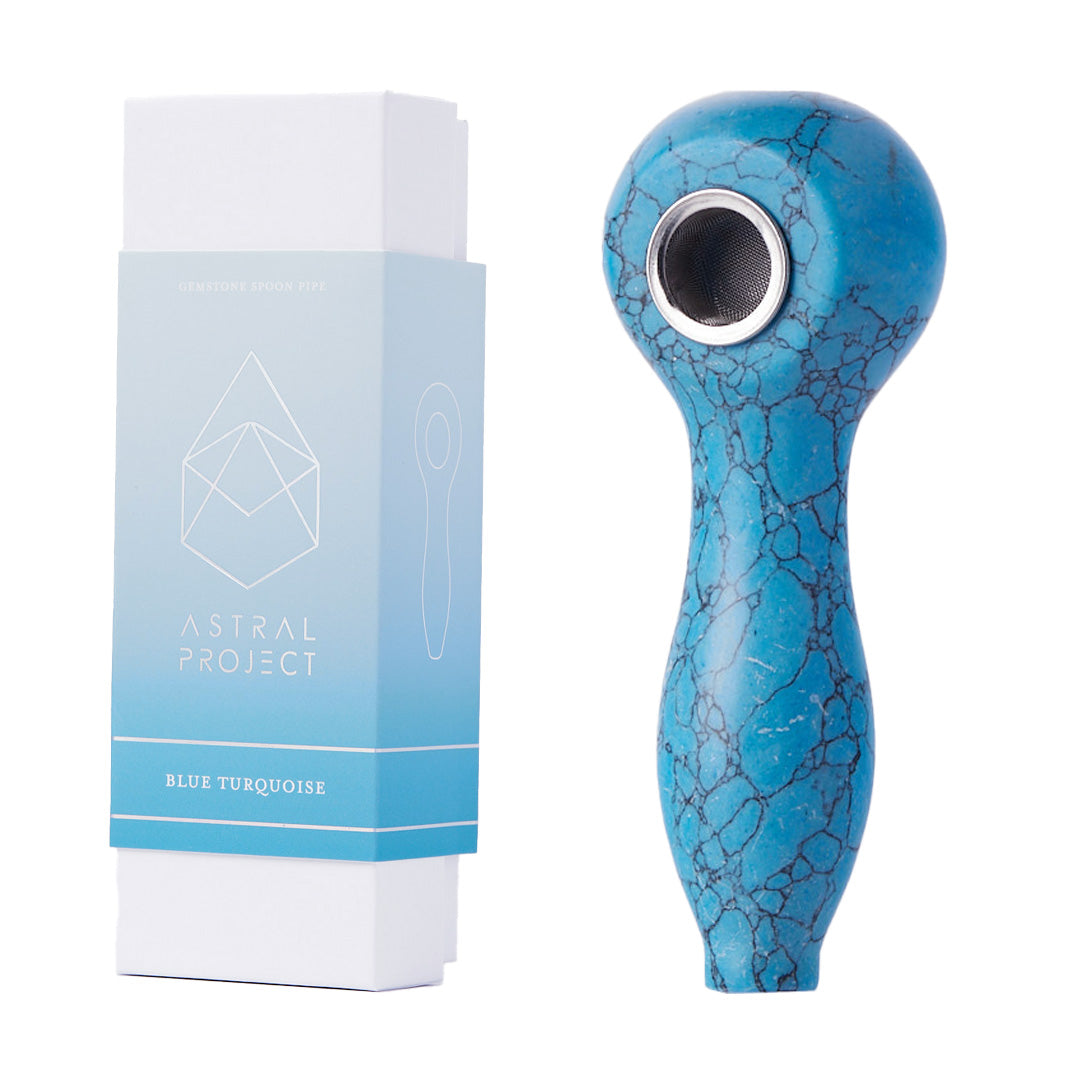 Authentic Gemstone Spoon Pipes