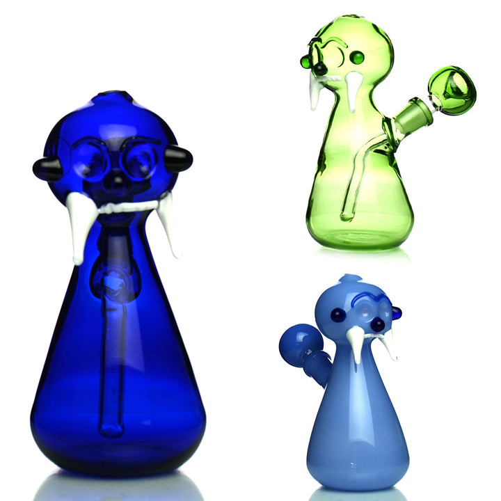 5.5 Inch Dracula Color Tube Water Pipe with 14mm Bowl