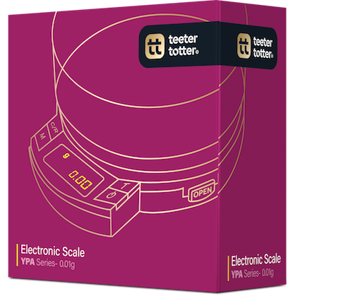 Compact Digital Scale with Removable Tray